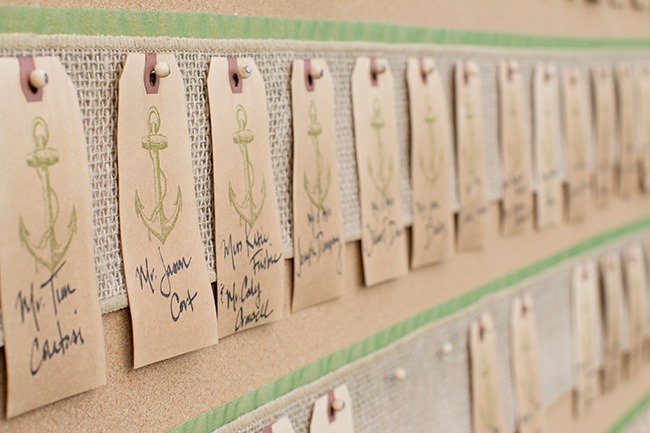 Anchor Escort Cards - Fairly Southern
