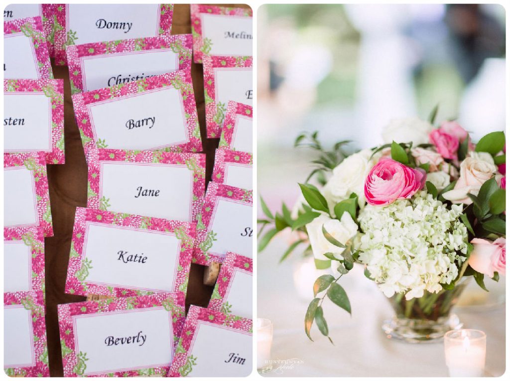 Lilly Pulitzer-Inspired Wedding Reception - Fairly Southern