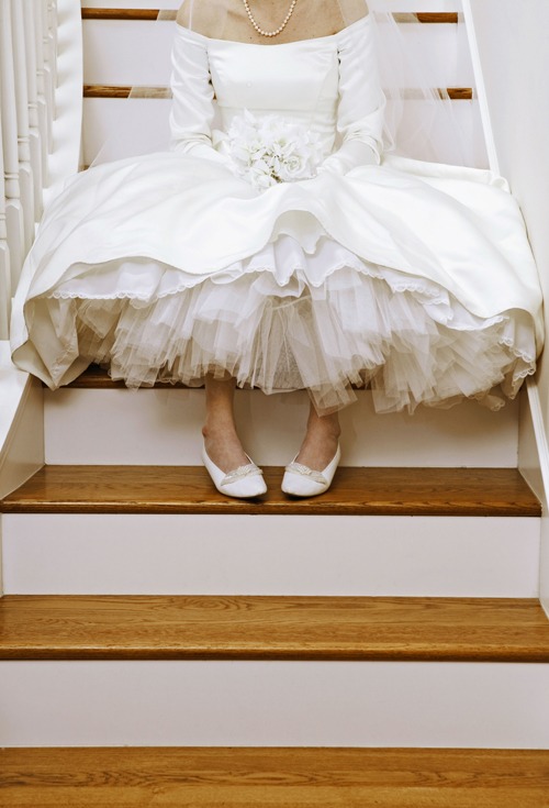 6 Ways to Help the Bride Go to the Bathroom in Her Wedding Dress via Brides - Fairly Southern