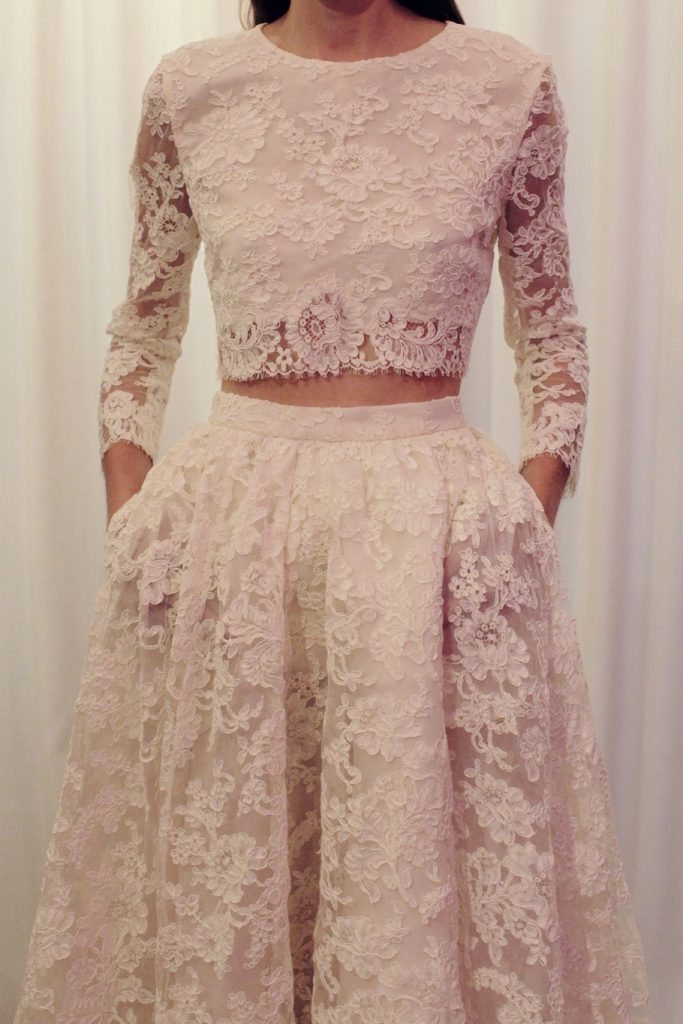 Least Favorite Wedding Trend of 2014: Crop Top Wedding "Dresses" - Fairly Southern