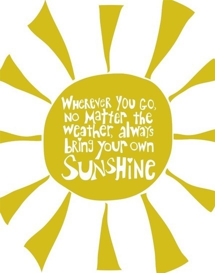 Bring Your Own Sunshine | Fairly Southern