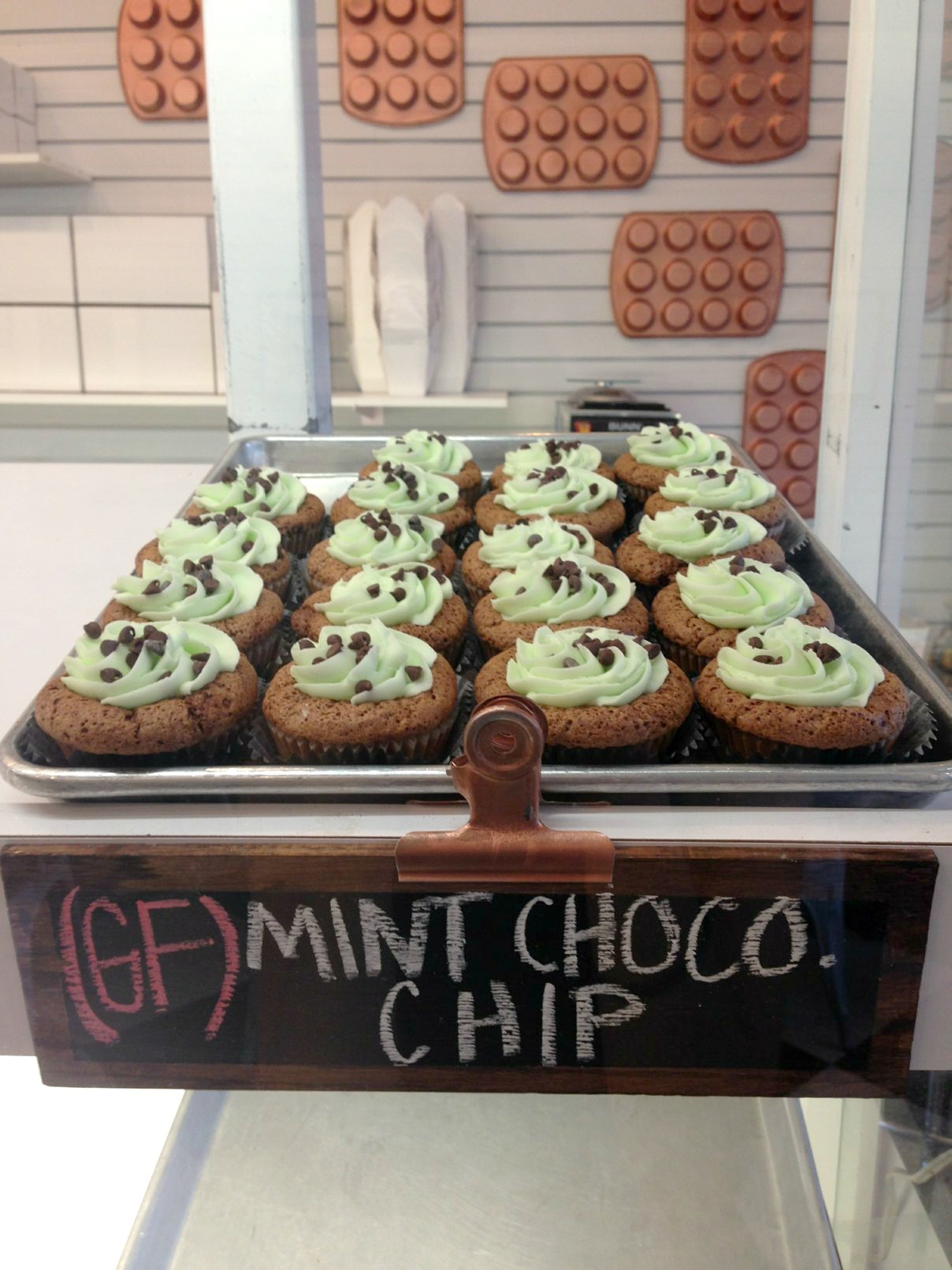 Gluten-Free Mint Chocolate Chip Cupcakes from Carytown Cupcakes in Richmond, Virginia | Fairly Southern