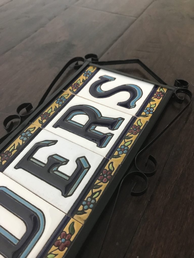 Spanish letter tiles | Fairly Southern