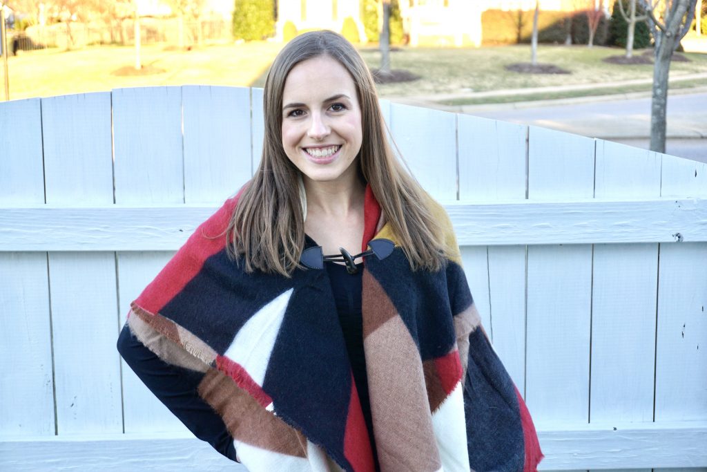 Cozy, Ethically Made Mosaic Blanket Scarf | Fairly Southern