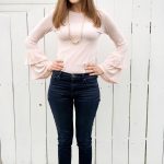 Baby Pink + Bell Sleeves | Ethically made, eco-friendly outfit! | Fairly Southern