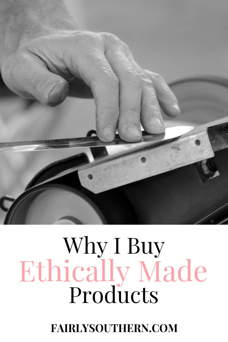 Why I Buy Ethically Made