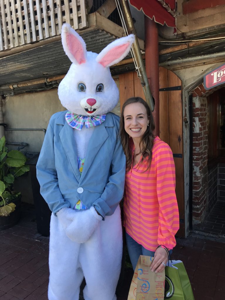 Easter bunny in Savannah!  |  Fairly Southern