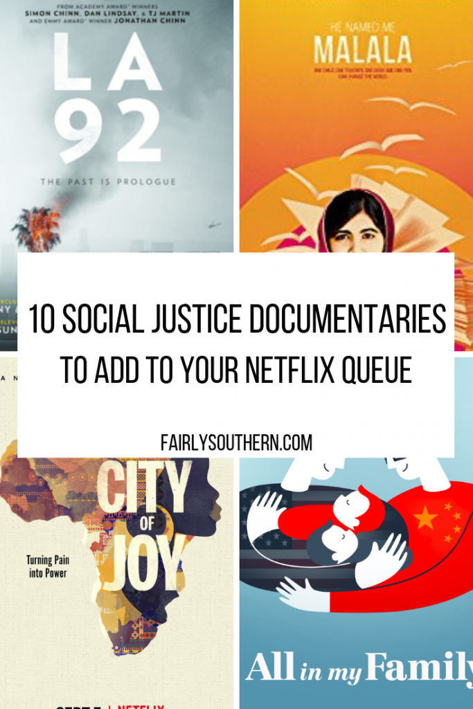10 Social Justice Documentaries on Netflix to Add to Your Queue  |  Fairly Southern