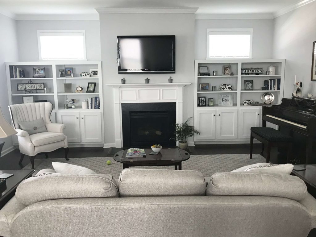 Gray living room | Fairly Southern