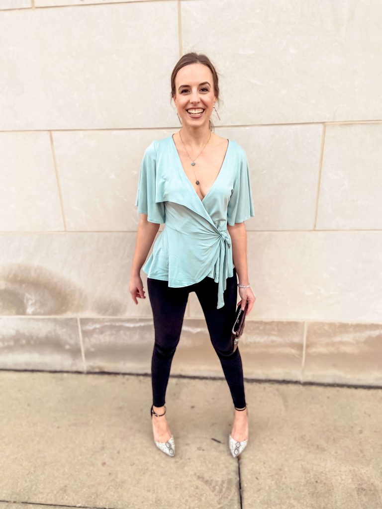 Ethical and Sustainable Valentine's Day or Date Night Outfit | Fairly Southern