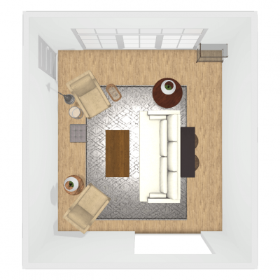 Socially Conscious Living Room Makeover Part 2: Space Planning