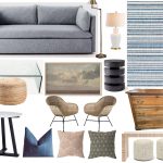 Gray + Rattan Socially Conscious Living Room by Gratify Home | Fairly Southern