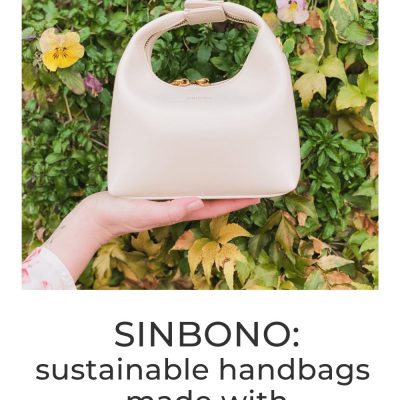 SINBONO: Sustainable & Vegan Handbags Made with Apple Peels