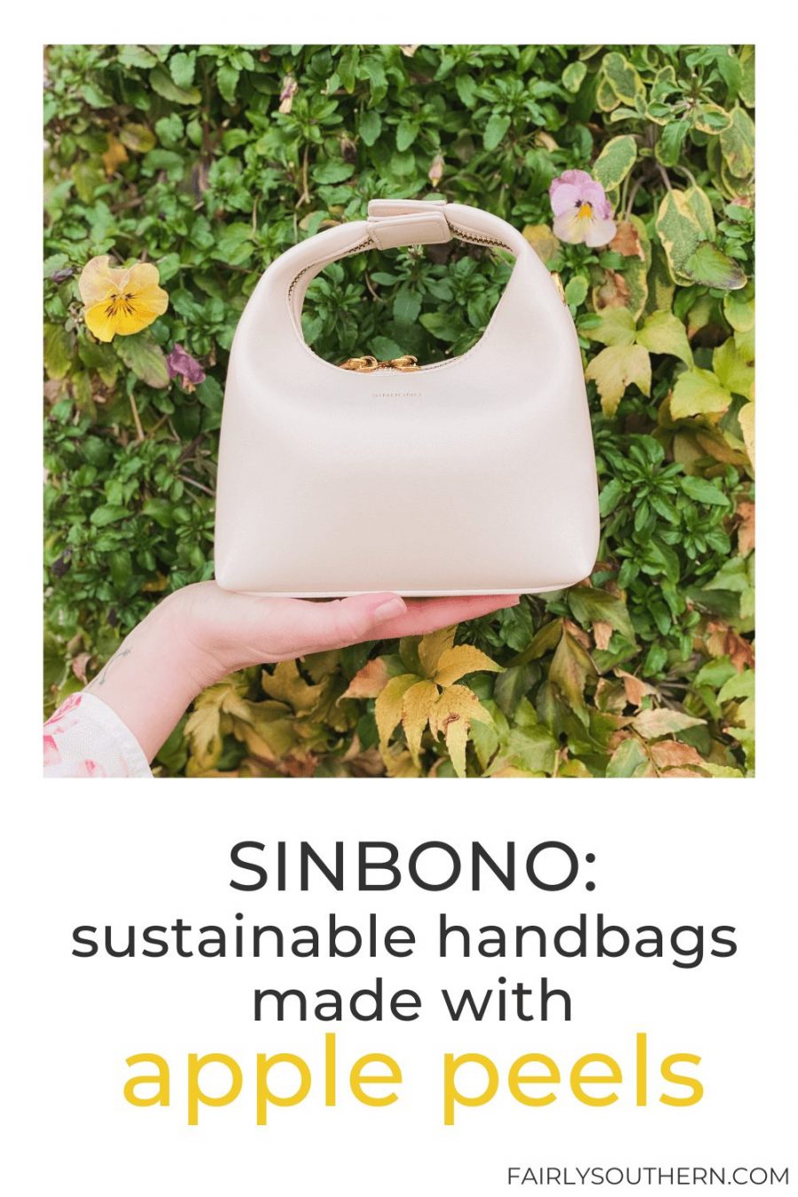 SINBONO: Sustainable & Vegan Handbags Made with Apple Peels